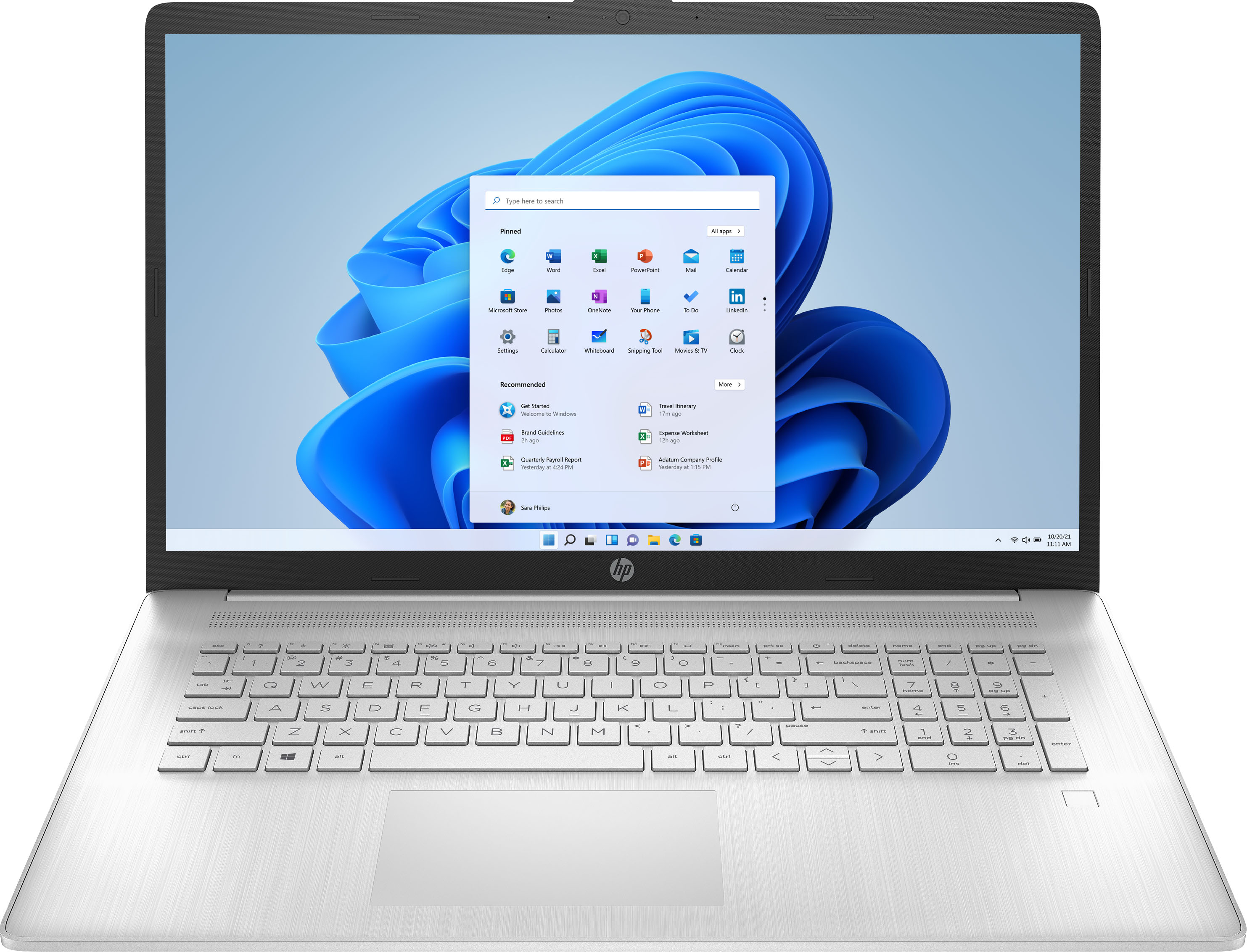 cubrir techo Elemental HP 17.3" Laptop Intel Core i3 8GB Memory 1TB HDD Natural Silver 17-cn0013dx  - Best Buy