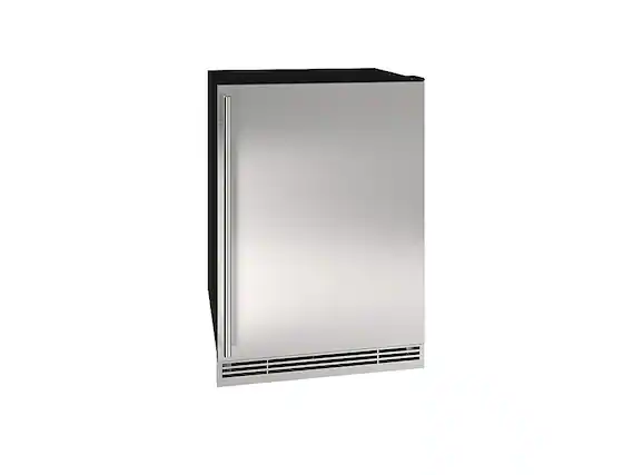 Angle. U-Line - 1 Class 5.7 cu. Ft Mini Fridge with Convection Cooling System - Stainless Steel.