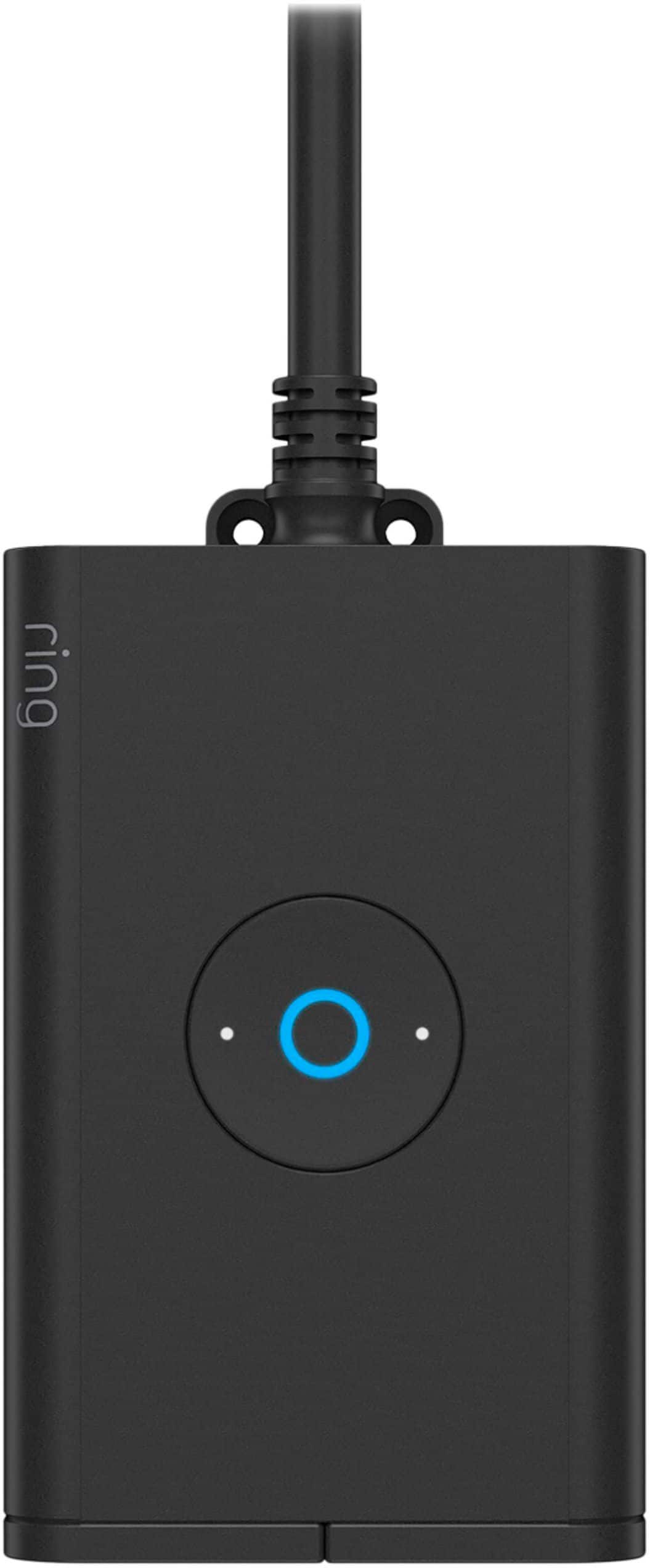 Alt View 11. Ring - Outdoor Smart Plug - Black.