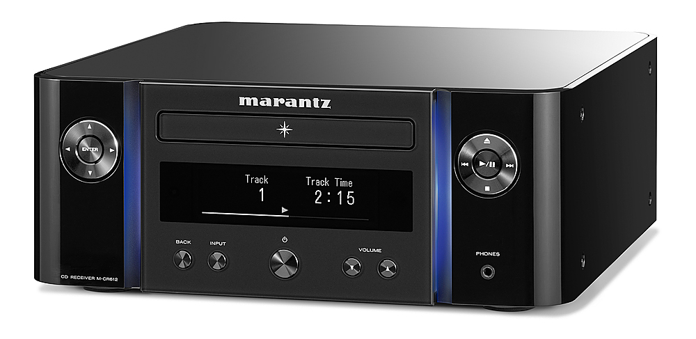 Marantz M-CR612 Network CD Receiver, Wi-Fi, Bluetooth, AirPlay2 & HEOS  Connectivity, Compatible with Amazon Alexa, Black Black M-CR612 - Best Buy
