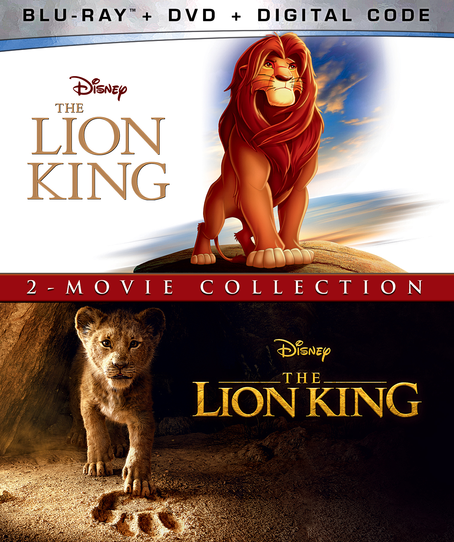 Bandiet Ideaal Syndicaat The Lion King 2-Movie Collection [Includes Digital Copy] [Blu-ray/DVD] -  Best Buy