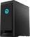 Angle. Lenovo - Legion Tower 5 AMD Gaming Desktop - AMD Ryzen 7-5800 - 16GB Memory - NVIDIA GeForce GTX 1660 Super - 256GB SSD + 1TB HDD - Raven Black.