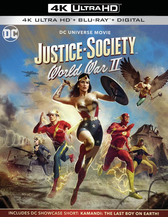 Justice Society: World War II [Includes Digital Copy] [4K Ultra HD Blu-ray/Blu-ray] [2021]