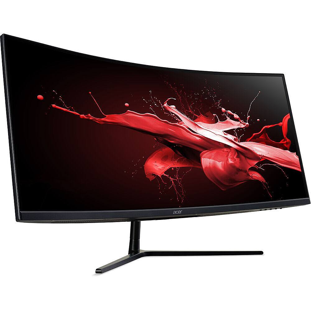 Alt View 1. Acer - Acer EI342CKR - 34" Gaming Monitor QHD 3440x1440 144Hz 21:9 VA 1ms 320Nit - Refurbished.