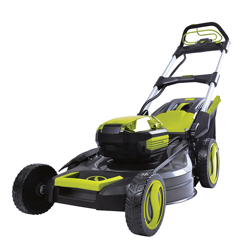Sun Joe - iON100V-21LM-CT 100-Volt iONPRO Cordless Self Propelled Lawn Mower | 21-Inch | Tool Only - Green