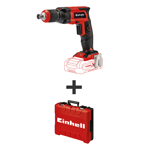 Einhell - TE-DY Power X-Change 18V Crdlss 4000 RPM 1/4" Drywall Screwdriver Tool Only (Batt and Chrgr Not Incl)