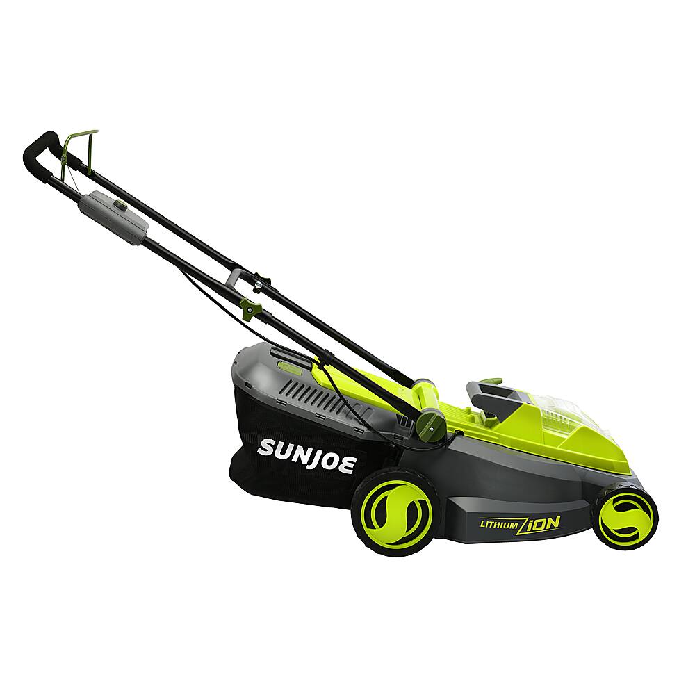 Best Buy: Sun Joe 40-Volt iONMAX 16-Inch Push Lawn Mower with Grass ...