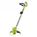 Angle. Sun Joe - SharperBlade 24-Volt iON+ 10-Inch Cutting Diameter Straight Shaft Grass Trimmer (Battery Not Included) - Green.