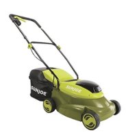 Sun Joe - 24V-MJ14C 24-Volt iON+ Cordless Push Lawnmower Kit | 14-inch | W/ 4.0-Ah Battery and Charger - Green - Front_Zoom