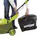 Alt View 11. Sun Joe - 24-Volt iON+ 14-Inch Push Lawnmower (1 x 4.0-Ah Battery and 1 x Charger) - Green.