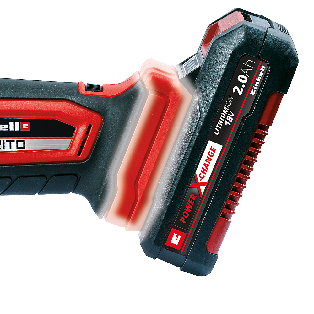 Einhell Varrito Power X-Change 18-Volt Cordless Variable-Speed 20,000-OPM Oscillating Multi-Tool, 3.2-Degree Oscillation Angle, w  15 Accessories Incl - 3