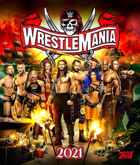 Front Standard. WWE: Wrestlemania 37 [Blu-ray].