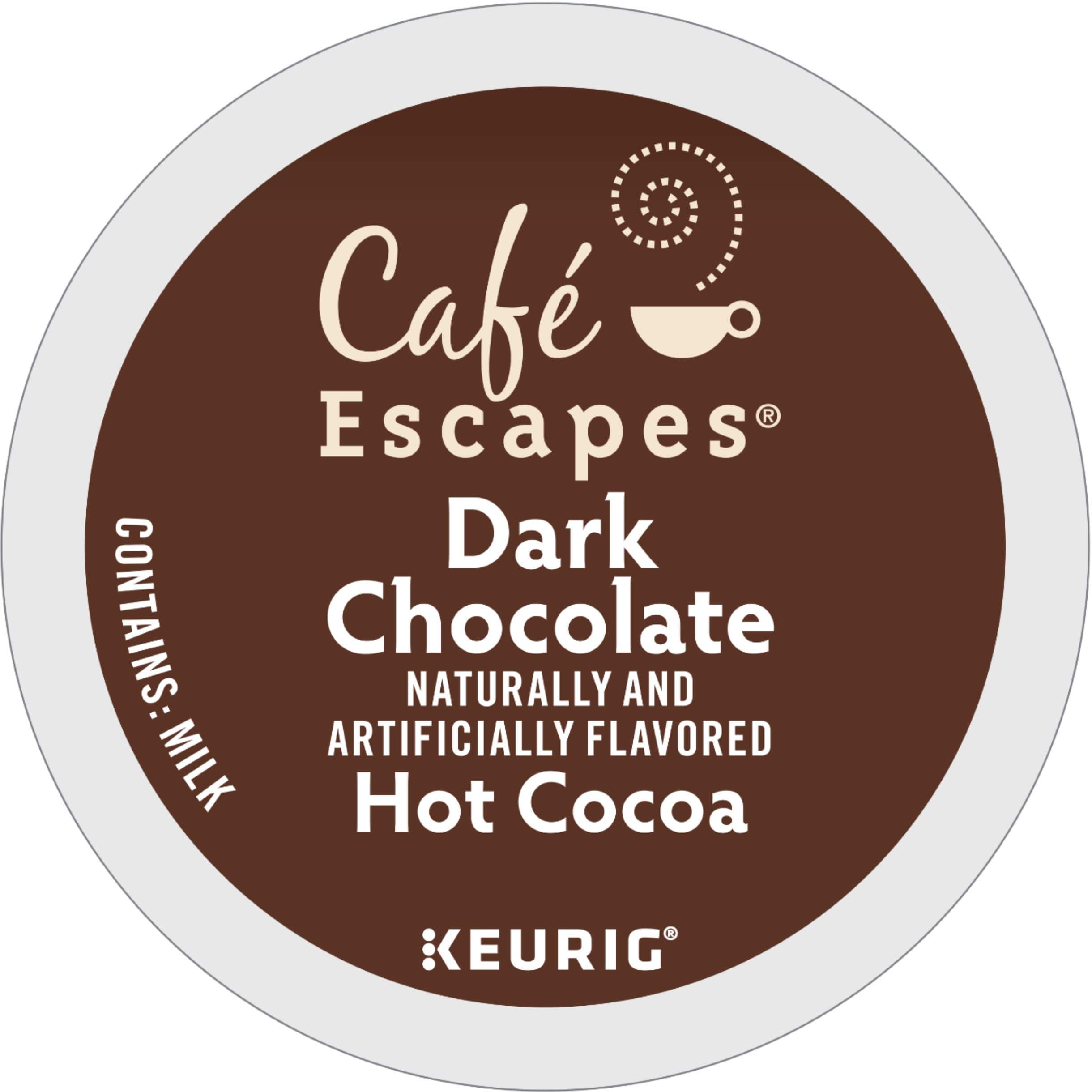 Alt View 12. Café Escapes - Dark Chocolate Hot Cocoa K-Cup Pods, 24 Count.