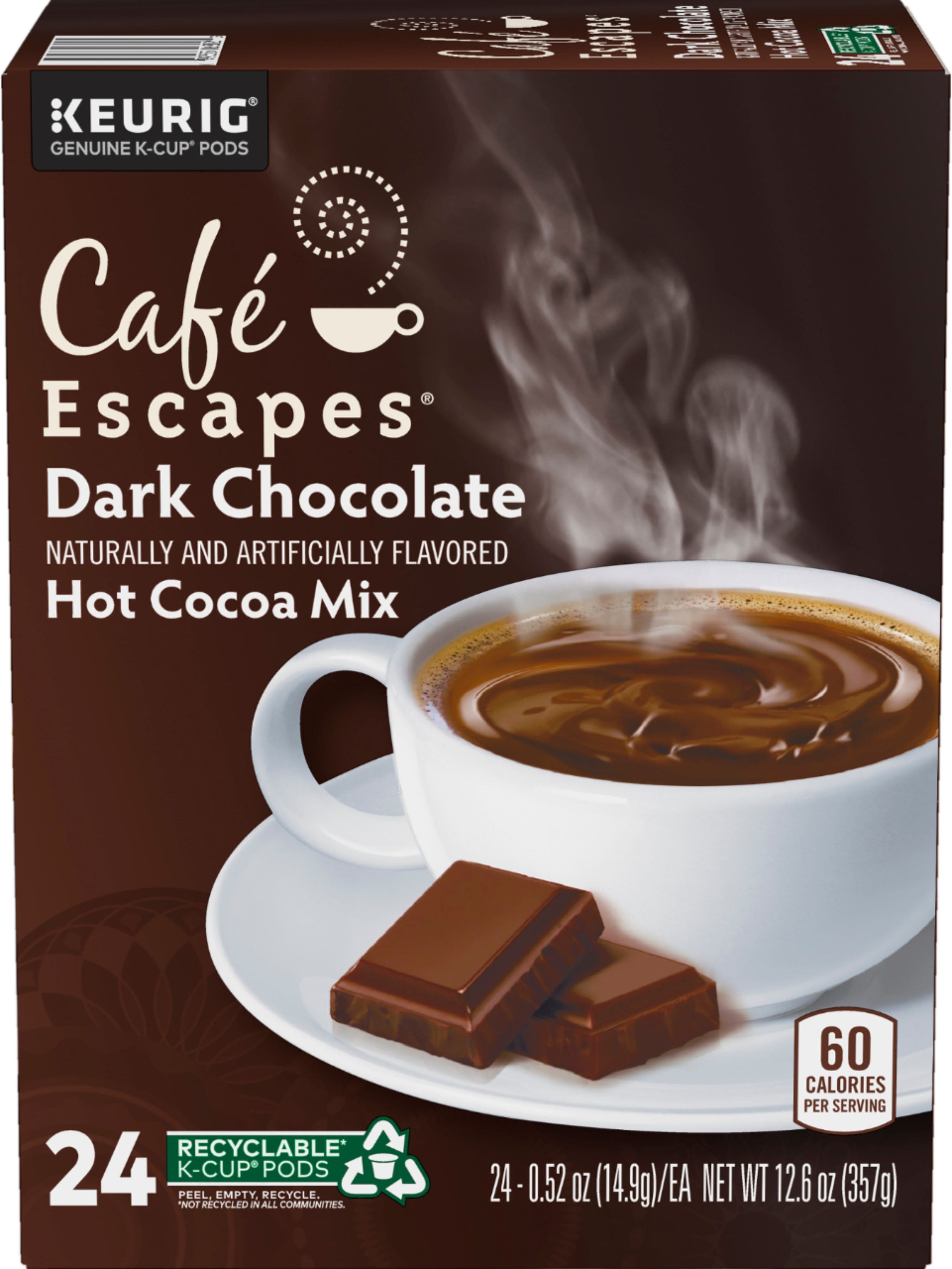 Alt View 14. Café Escapes - Dark Chocolate Hot Cocoa K-Cup Pods, 24 Count.