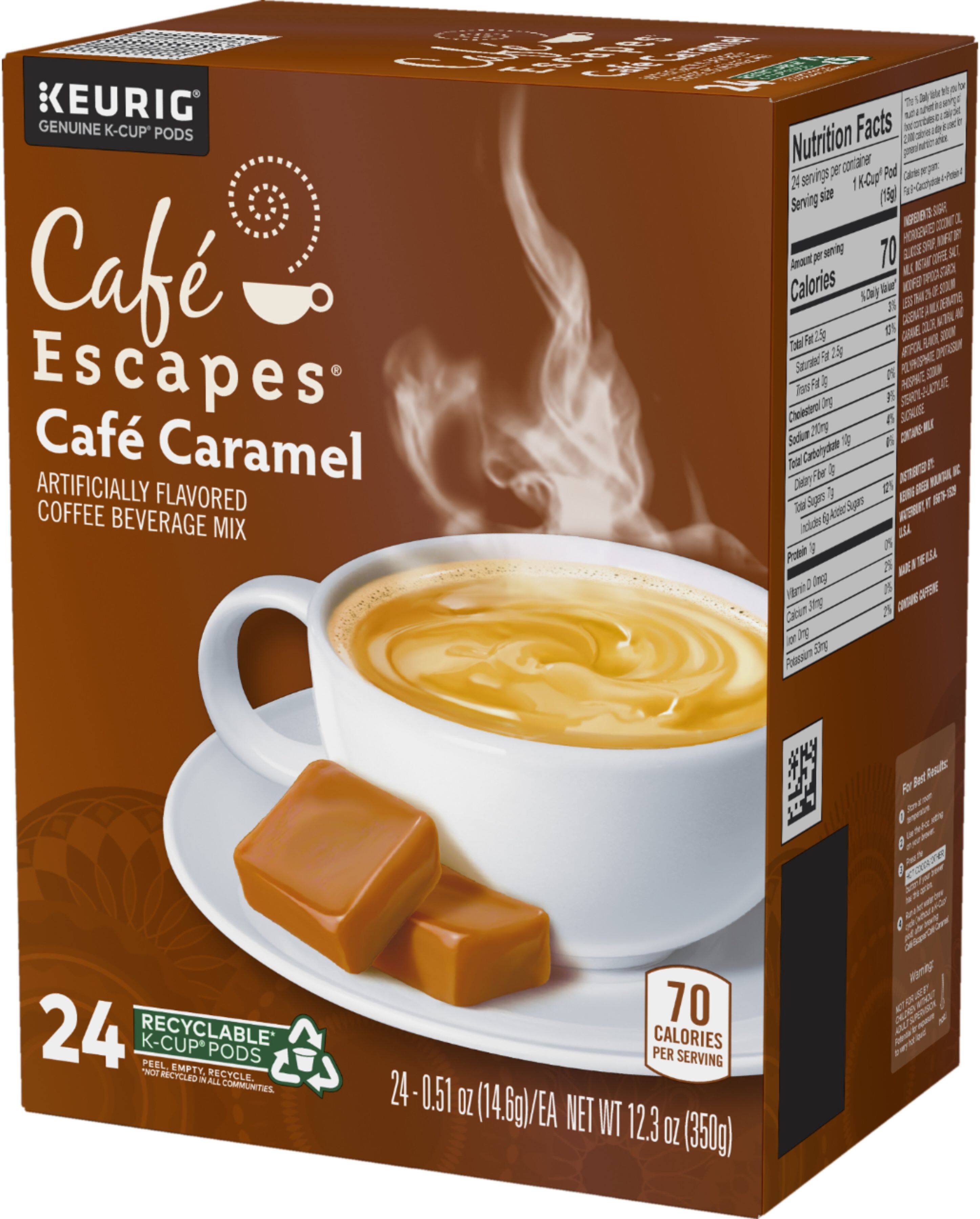 Cafe Escapes Dark Chocolate Hot Cocoa K-cups - 24 count