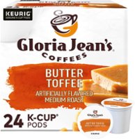 Gloria Jean's - Butter Toffee K-Cup Pods, 24 Count - Front_Zoom