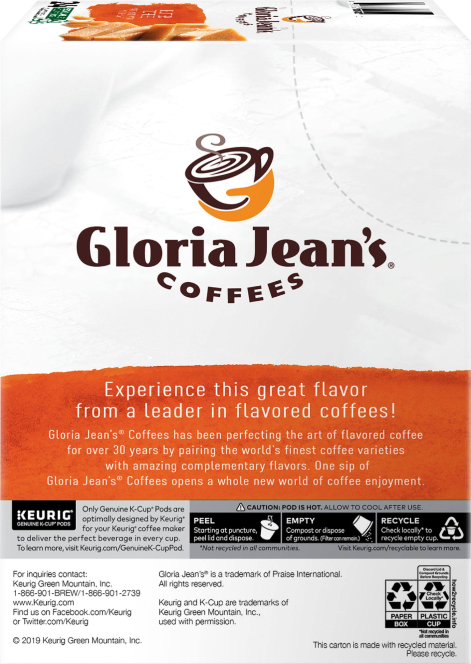 Alt View 19. Gloria Jean's - Butter Toffee K-Cup Pods, 24 Count.