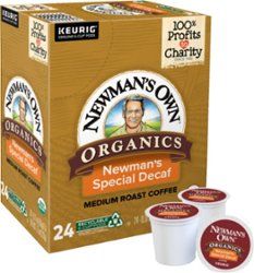 Newman's Own - Organics Special Blend Decaf Coffee K-Cup Pods, 24 Count - Front_Zoom