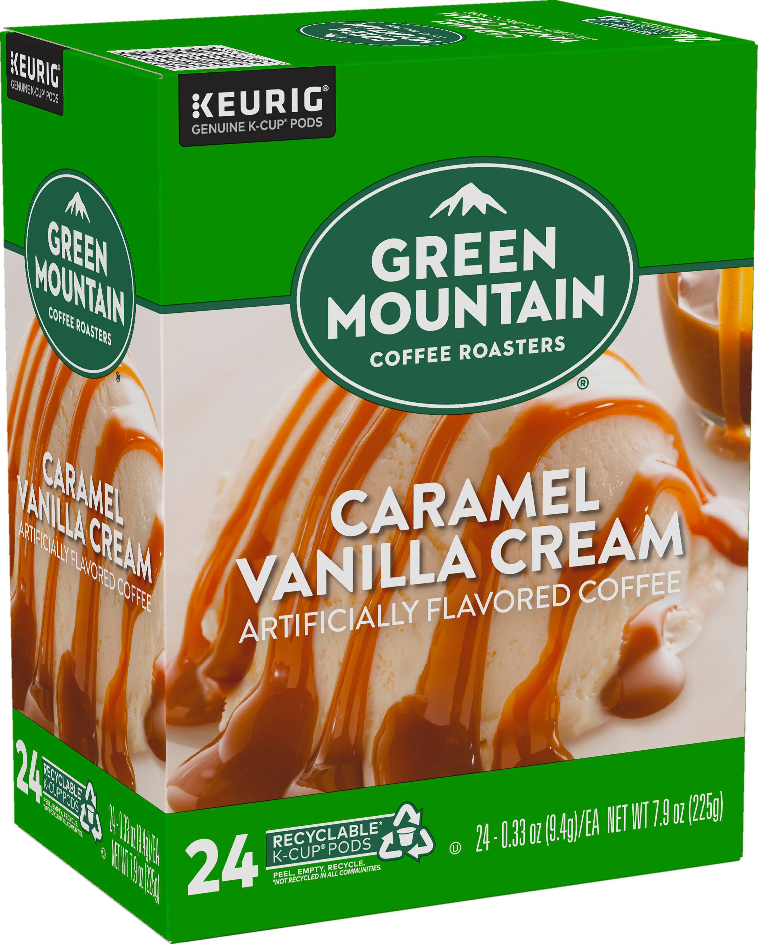 Alt View 11. Green Mountain Coffee - Coffee Roasters Caramel Vanilla Cream Coffee, Keurig Single-Serve K-Cup pods, Light Roast, 24 Count.