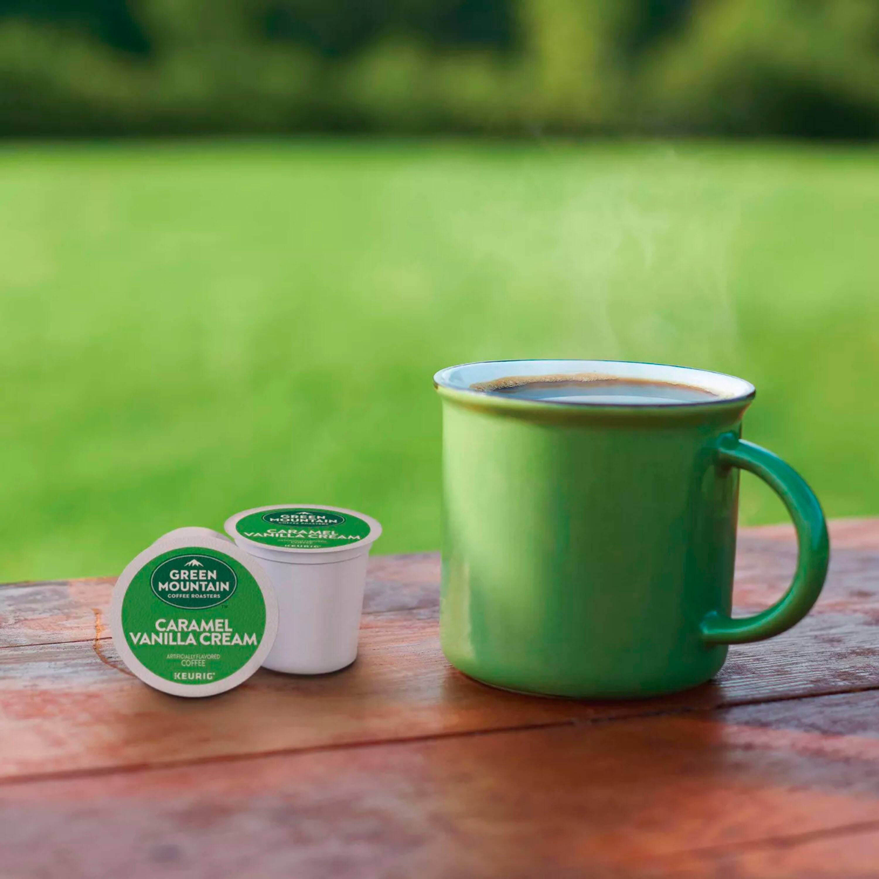 Alt View 14. Green Mountain Coffee - Coffee Roasters Caramel Vanilla Cream Coffee, Keurig Single-Serve K-Cup pods, Light Roast, 24 Count.