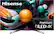 Front. Hisense - 65" Class U8G Series Quantum 4K ULED Android TV - Black.