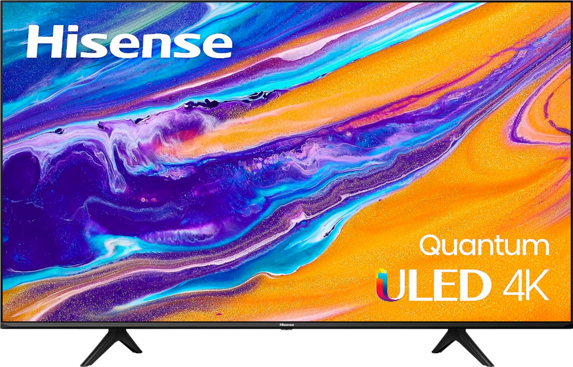 Zoom in on Front Zoom. Hisense - 65" Class U6G Series Quantum ULED 4K UHD Smart Android TV.