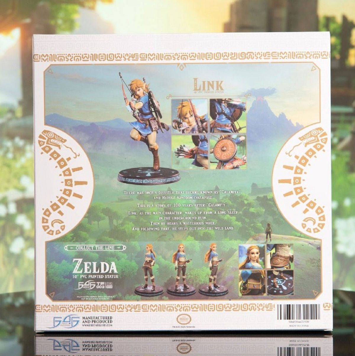 Estátua Link Collectors Edition - The Legend of Zelda Breath of the Wild -  First 4 Figures - Colecionáveis - Magazine Luiza