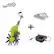 Left. Sun Joe - Cordless Garden Tiller + Cultivator Kit - Green & Black.