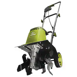 Sun Joe - Electric Garden Tiller/Cultivator - Green & Black