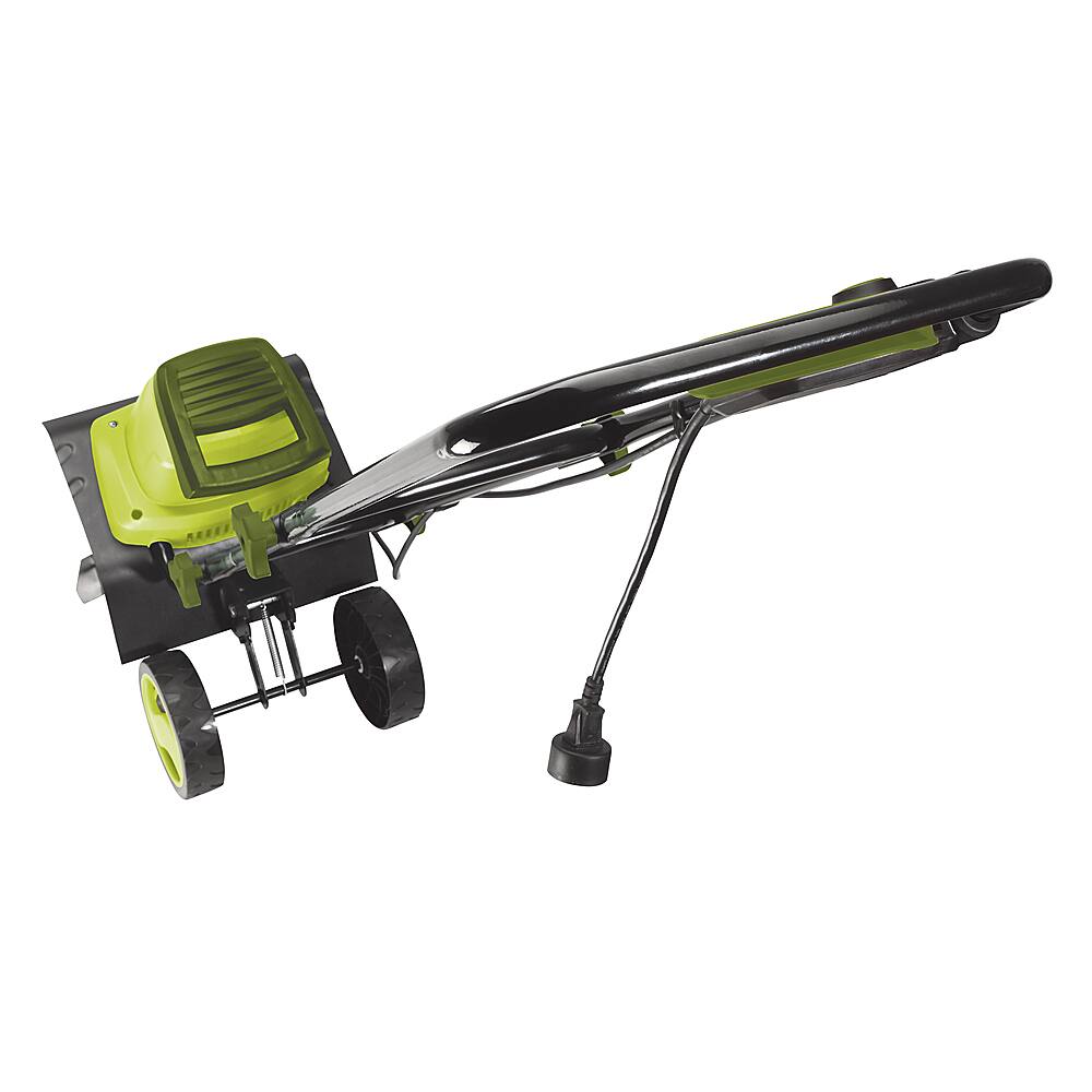 Alt View 14. Sun Joe - Electric Garden Tiller/Cultivator - Green & Black.