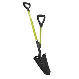 Sun Joe - Strain-Reducing Spear Head Digging Shovel - Green
