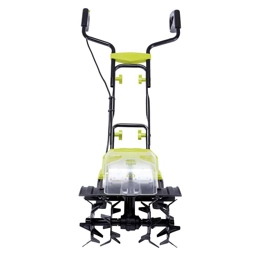 Alt View 11. Sun Joe - Cordless Garden Tiller/Cultivator Kit - Green & Black.