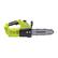 Alt View 12. Sun Joe - 24-Volt iON+ 10-Inch Cordless Chainsaw (Tool Only) - Green.