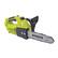 Left. Sun Joe - 24-Volt iON+ 10-Inch Cordless Chainsaw (Tool Only) - Green.