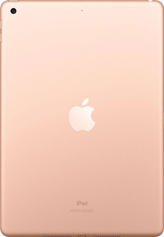 Alt View 11. Apple - Certified Refurbished iPad (7th Generation) (2019) Wi-Fi - 128GB - Gold.