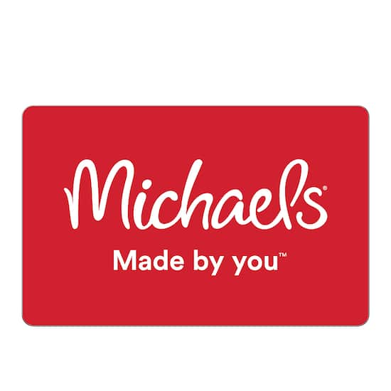 Michaels gift store card