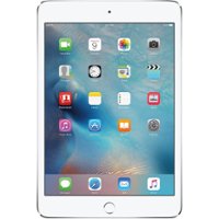 Pre-Owned - Apple iPad Mini (4th Generation) (2015) - 32GB - Silver - Front_Zoom