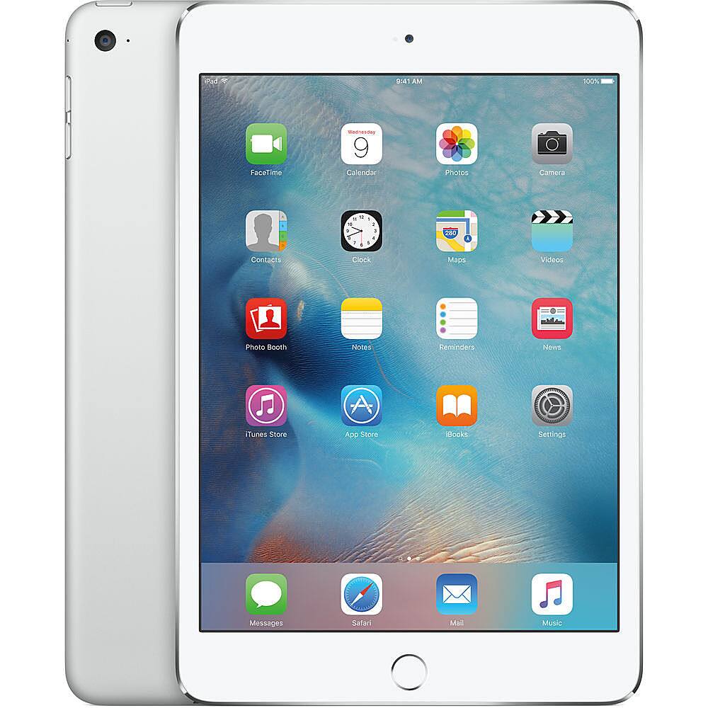 Alt View 11. Apple - Certified Refurbished iPad Mini (4th Generation) (2015) - 32GB - Silver.