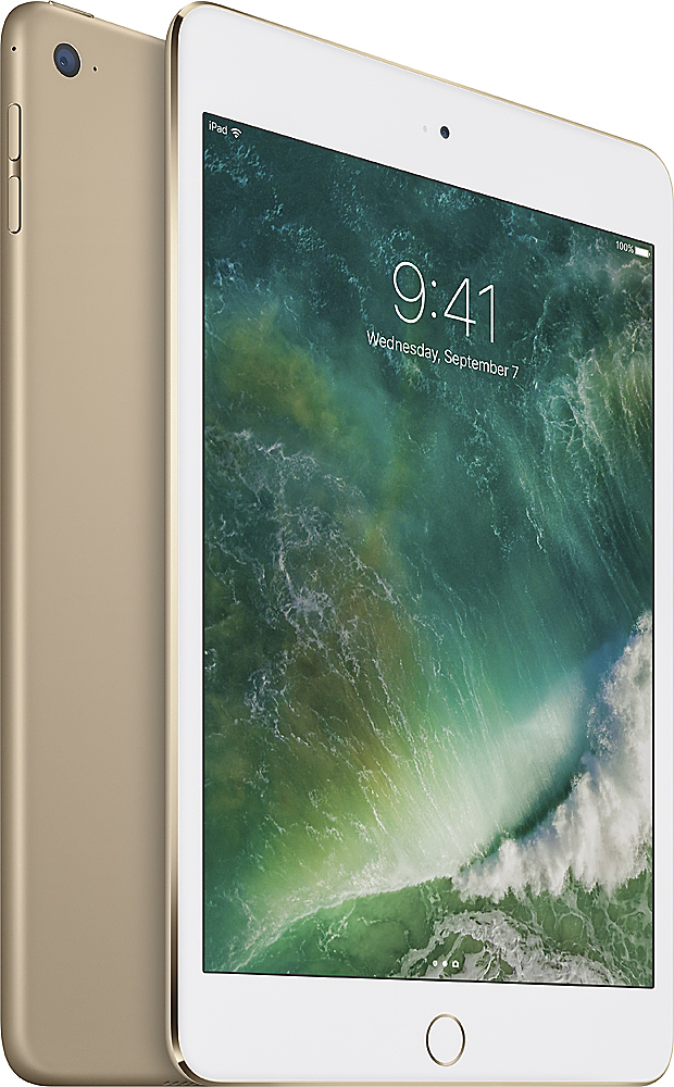 Certified Refurbished Apple iPad Mini (4th Generation) Wi-Fi (2015) 64GB  Gold MK9J2LL/A - Best Buy