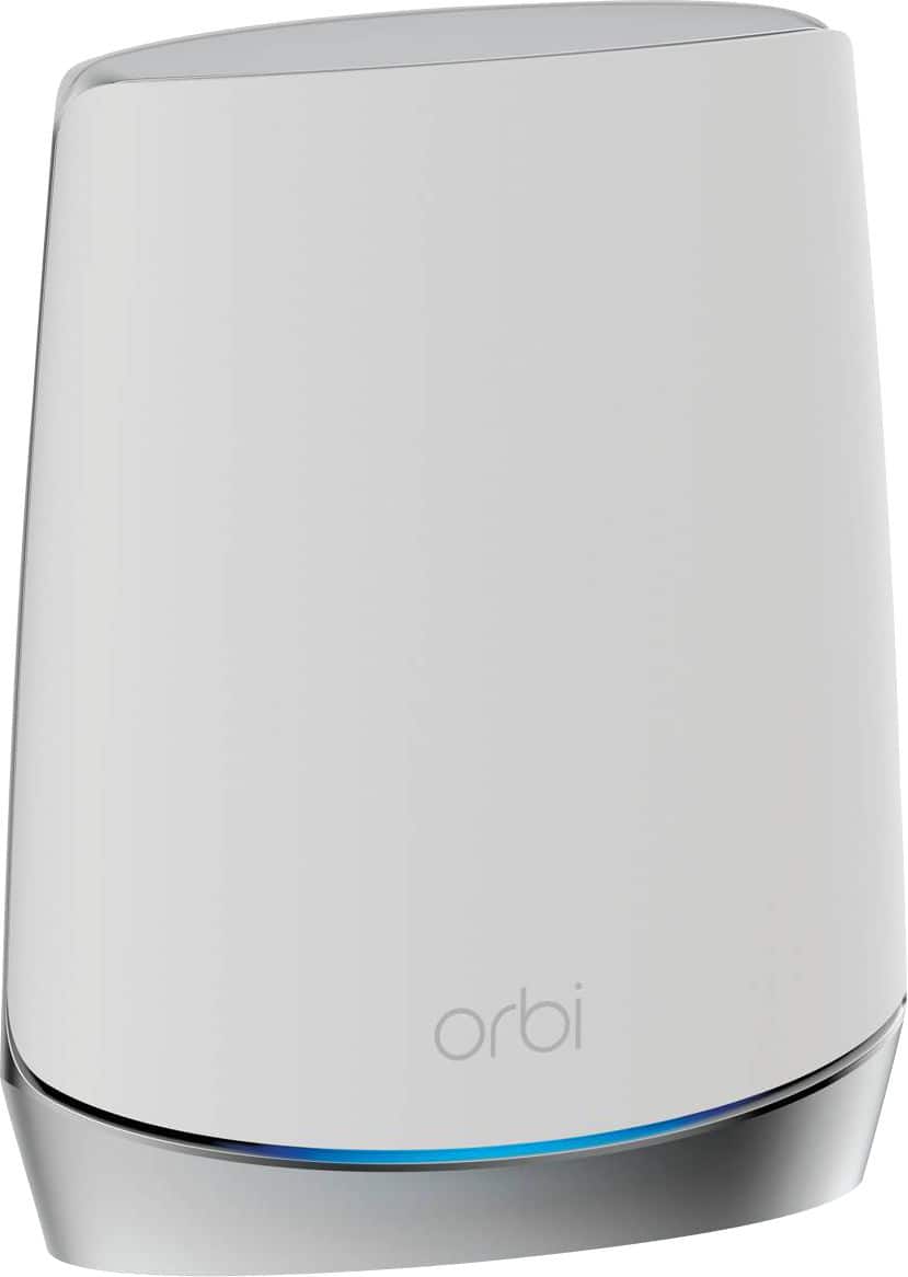 Angle. NETGEAR - Orbi 750 Series AX4200 Tri-Band Mesh Wi-Fi 6 Satellite - White.