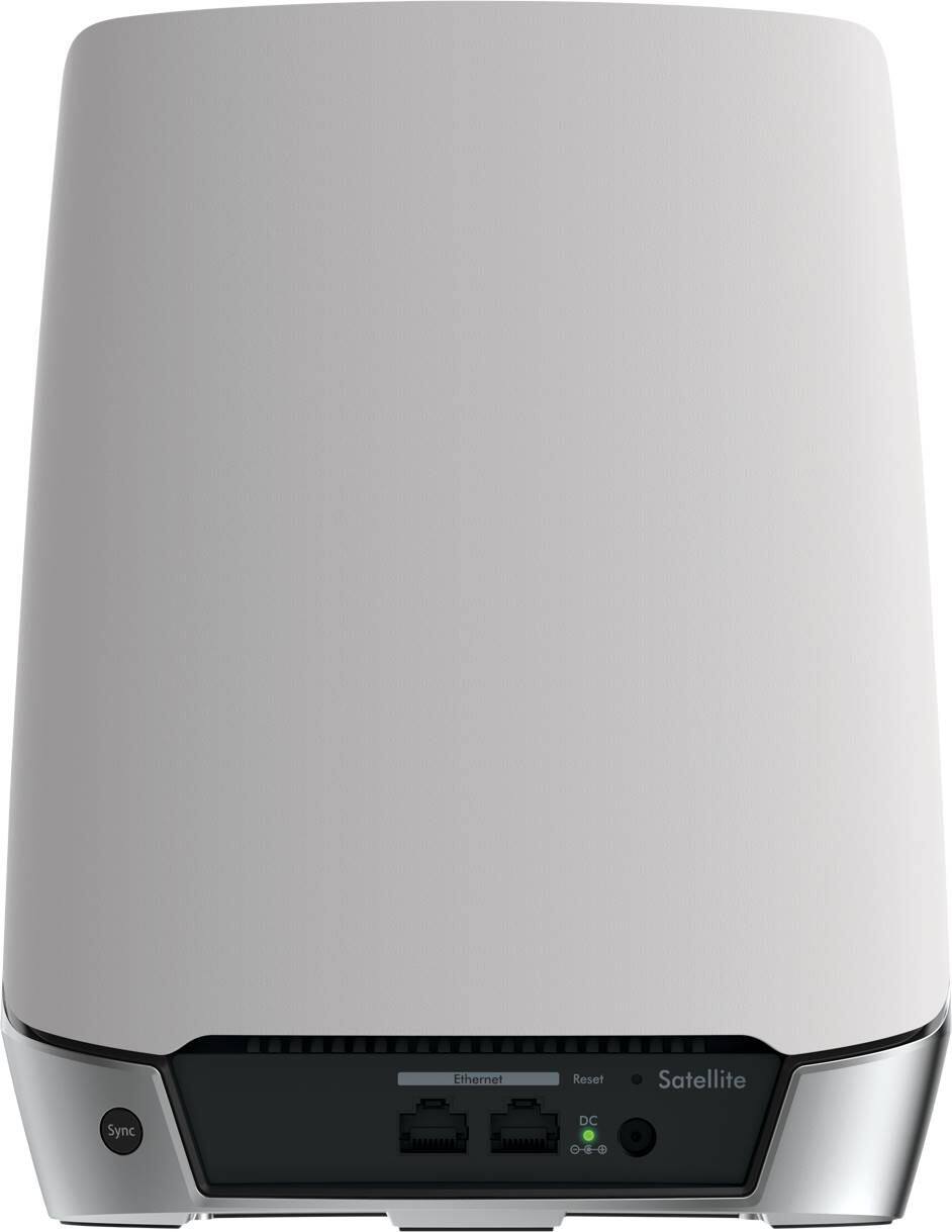 Alt View 11. NETGEAR - Orbi 750 Series AX4200 Tri-Band Mesh Wi-Fi 6 Satellite - White.