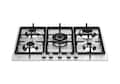 Bertazzoni - 30 in. Wide 5 Burner Professional Series Front Control Gas Cooktop - Stainless Steel