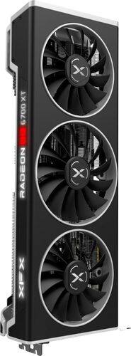 XFX - Speedster MERC319 AMD Radeon RX 6700 XT 12GB GDDR6 PCI Express 4.0 Gaming Graphics Card - Black-Front_Standard 