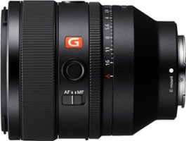 FE 50mm F1.2 Full-frame GM Lens for Sony Alpha E-mount Cameras - Black - Front_Zoom