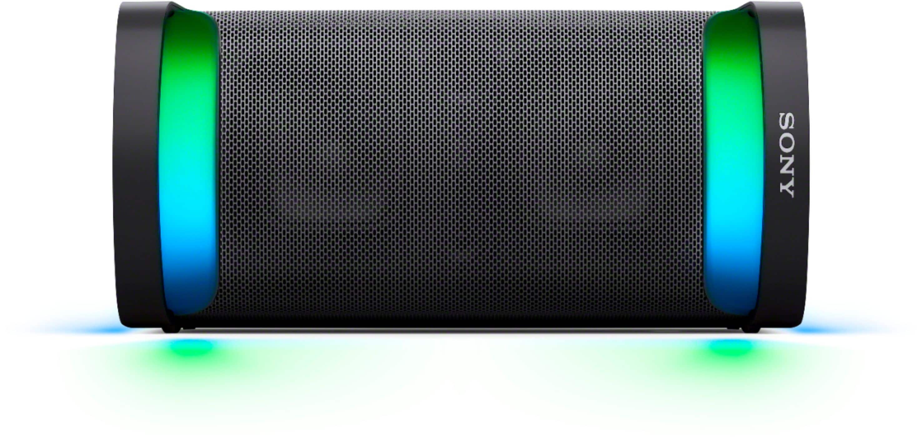 Alt View 11. Sony - XP500 Portable Bluetooth Party Speaker with Water Resistance - Black.