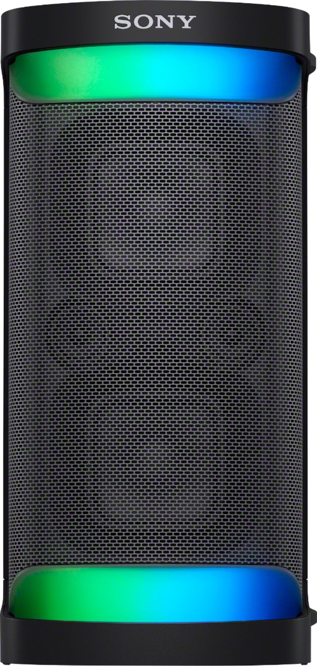 Left View: Sony - XP500 Portable Bluetooth Party Speaker with Water Resistance - Black