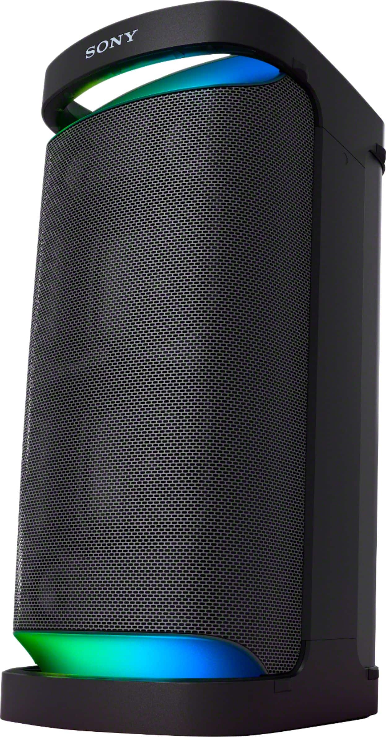 Sony - XP700 Portable Bluetooth Party Speaker with Water Resistance - Black - Front_Zoom