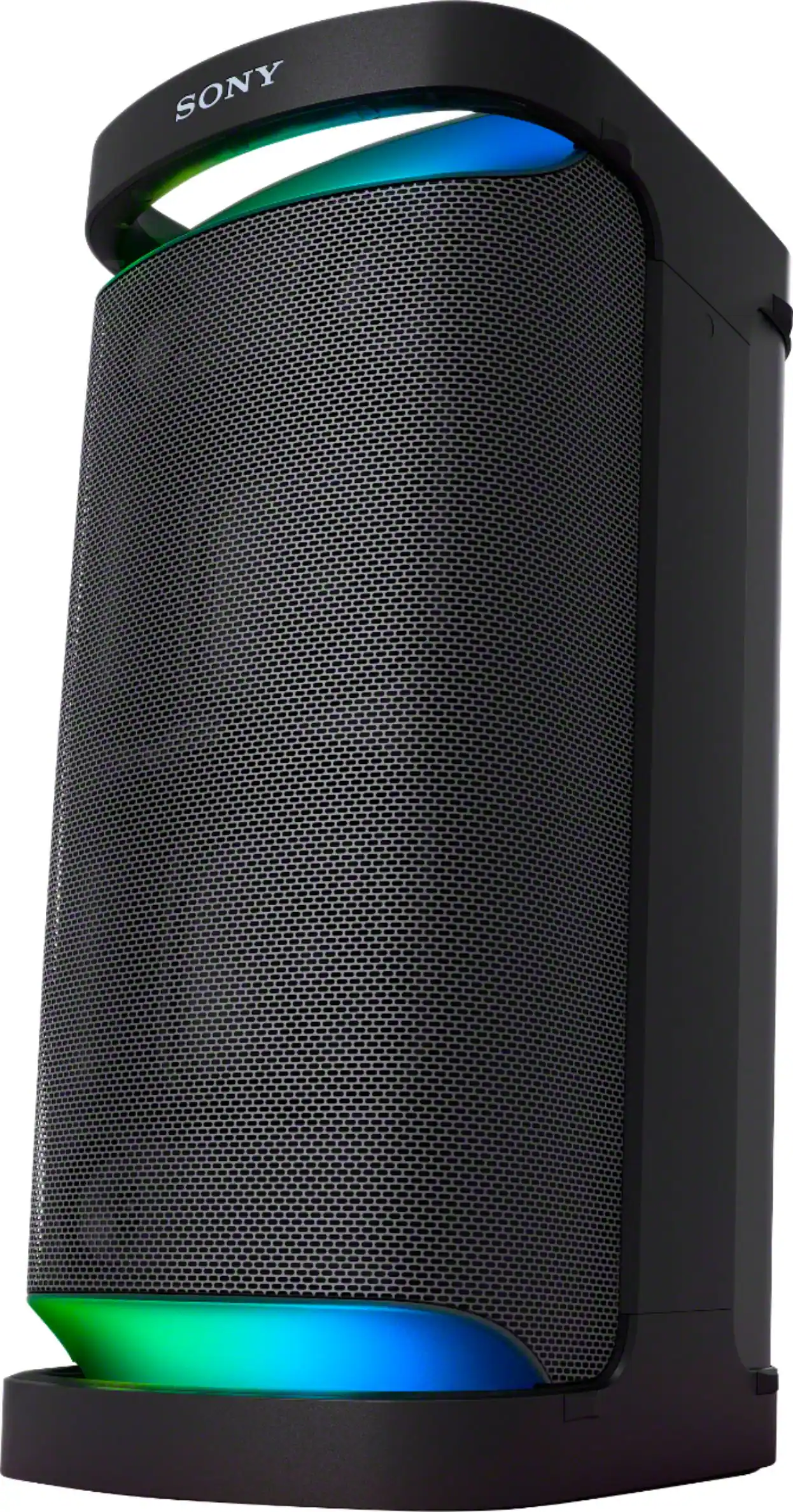 Front. Sony - XP700 Portable Bluetooth Party Speaker with Water Resistance - Black.