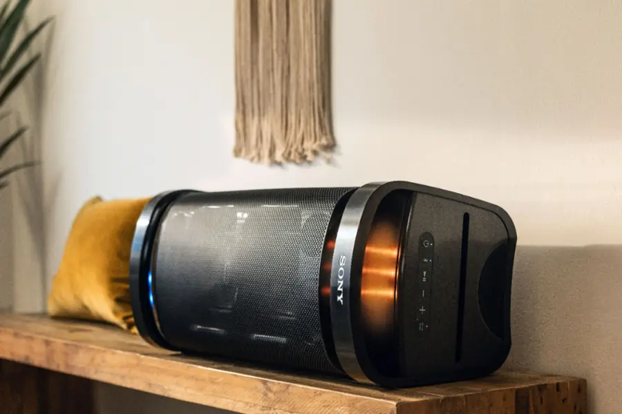 Alt View 20. Sony - XP700 Portable Bluetooth Party Speaker with Water Resistance - Black.