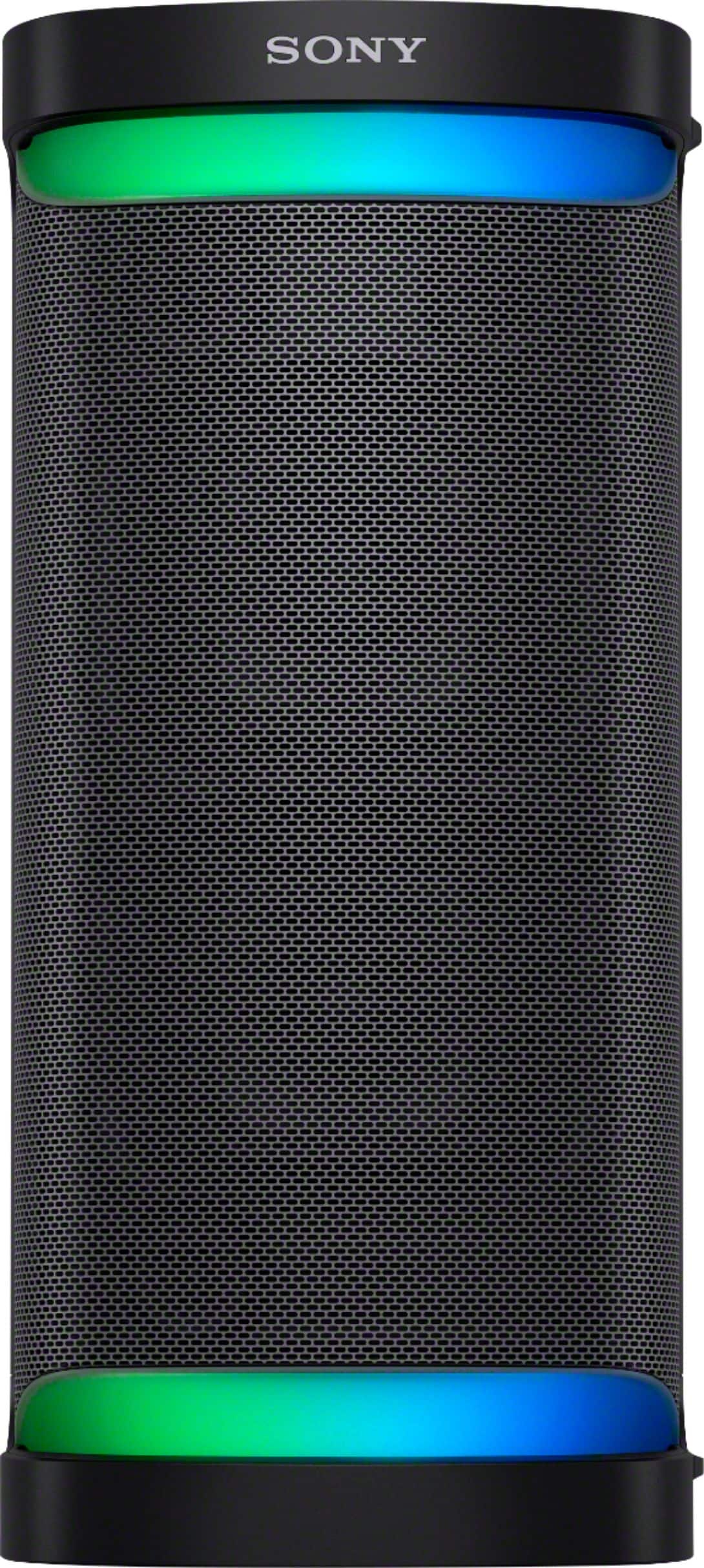 Left. Sony - XP700 Portable Bluetooth Party Speaker with Water Resistance - Black.